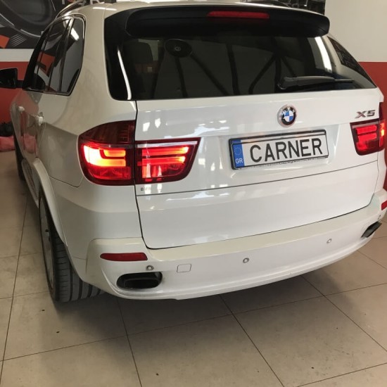 Πισινά Φανάρια Set Για Bmw X5 E70 07-10 Led Bar LCI Look Κόκκινο/Crystal Depo
