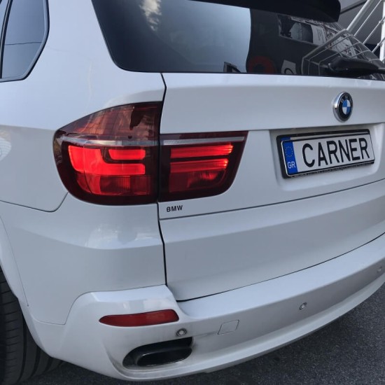 Πισινά Φανάρια Set Για Bmw X5 E70 07-10 Led Bar LCI Look Κόκκινο/Crystal Depo