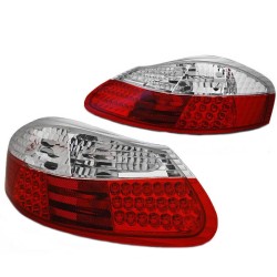 Πισινά Φανάρια Set Για Porsche Boxster 986 96-04 Led Κόκκινο/Crystal Depo Πισινά Φανάρια Set Για Porsche Boxster 986 96-04 Led Κόκκινο/Crystal Depo