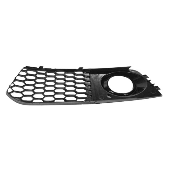 Δίχτυ Προφυλακτήρα Εμπρός Πλαινό Για Audi A4 B8 08-11 Γυαλιστερό Μαύρο Αριστερό & Δεξί 2 Τεμάχια