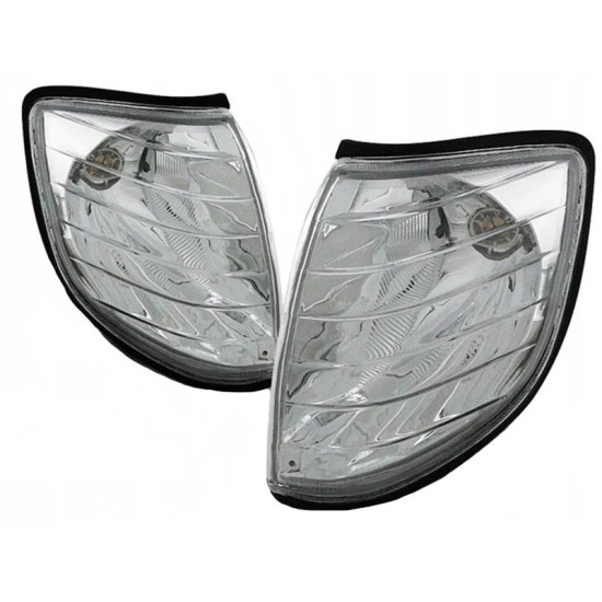 Μπροστινά Φλας Για Mercedes-Benz S-Class W140 91-98 Χρώμιο 2 Τεμάχια Eagle Eyes
