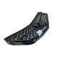 Μάσκα Για Mercedes-Benz C-Class W204 07-14 Amg C63 Look Με Μονή Γρίλια Μαύρο/Χρώμιο 1 Τεμάχιο