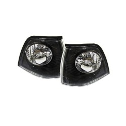 Μπροστινά Φλας Για Bmw 3 E36 90-99 Sedan/Compact/Touring Μαύρα/Clear 2 Τεμάχια Depo