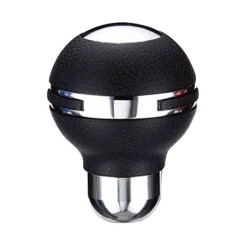 Πόμολο Λεβιέ Ταχυτήτων Universal Μαύρο/Νίκελ Στρόγγυλο Για Κανονική Όπισθεν 37071