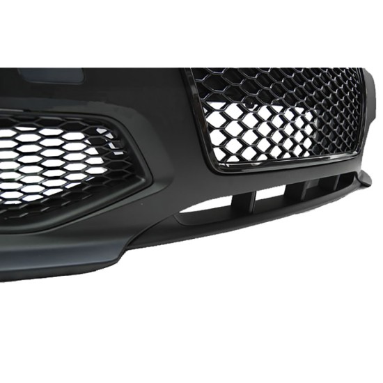 Μπροστινός Προφυλακτήρας Για Audi A3 8P 05-08 RS Look Με Μάσκα Μαύρη Γυαλιστερή