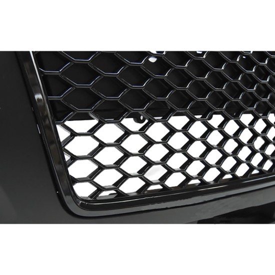 Μπροστινός Προφυλακτήρας Για Audi A3 8P 05-08 RS Look Με Μάσκα Μαύρη Γυαλιστερή