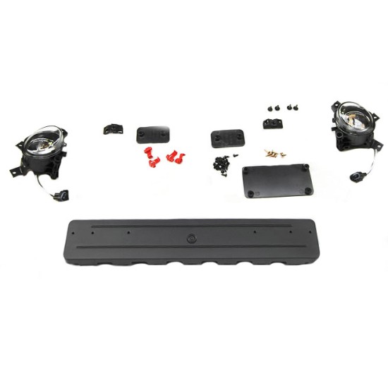 Μπροστινός Προφυλακτήρας Για Audi A3 8P 05-08 RS Look Με Μάσκα Μαύρη Γυαλιστερή