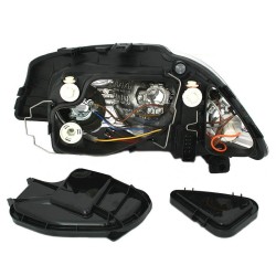 Φανάρι Μπροστινό Δεξι Για Seat Ibiza 6L 02-08 Μαύρο H7/H3 Depo