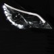 Μπροστινά Φανάρια Set Για Opel Corsa D 11-14 TRU DRL Tube Lights Χρωμίου H1/H1 Sonar