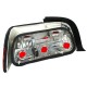 Πισινά Φανάρια Set Για Bmw 3 E36 Coupe/Cabrio 90-99 M3 Look Κόκκινο/Φιμέ Eagle Eyes
