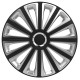 Τάσια Τροχών Αυτοκινήτου 15" Trend 117701 RC Μαύρο & Ασημί CBX 4 Τεμάχια