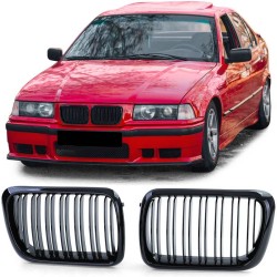 Καρδιές Μάσκας Για Bmw 3 E36 96-99 M4 Look Με Διπλή Γρίλια Μαύρο Γυαλιστερό 2 Τεμάχια Καρδιές Μάσκας Για Bmw 3 E36 96-99 M4 Look Με Διπλή Γρίλια Μαύρο Γυαλιστερό 2 Τεμάχια