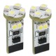 Λάμπες Led T10 12volt 8 Smd Led Canbus Λευκό Φως RaceSport LIT3528 2 Τεμάχια