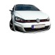 Μάσκα Για Vw Golf VII (7) 11-16 GTI Look Κυψελωτή Με Κόκκινο Σιρίτι 1 Τεμάχιο