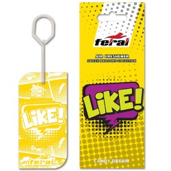 Αρωματικό Αυτοκινήτου Κρεμαστό Feral Speech Collection LIKE Αρωματικό Αυτοκινήτου Κρεμαστό Feral Speech Collection LIKE