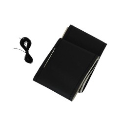 Κάλυμμα Τιμονιού Αυτοκινήτου PVC Ραφτό Εξώγαζο Μαύρο Medium 38cm Κάλυμμα Τιμονιού Αυτοκινήτου PVC Ραφτό Εξώγαζο Μαύρο Medium 38cm