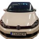Μπροστινά Φανάρια Set Για Vw Golf VΙ (6) 08-12 TRU DRL U-Type GTI Μαύρα H7/H1 Με Μοτέρ Sonar