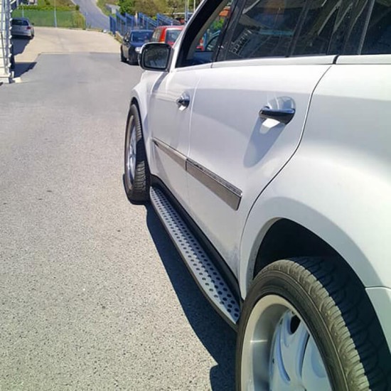 Πλαινά Σκαλοπάτια Για Mercedes-Benz GL-Class (X164) 07-12 2 Τεμάχια