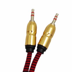 Καλώδιο Ήχου Aux 3.5mm 1.5m 1 Τεμάχιο Καλώδιο Ήχου Aux 3.5mm 1.5m 1 Τεμάχιο