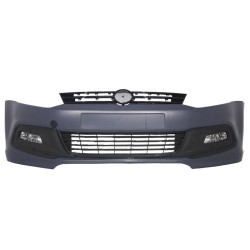 Μπροστινός Προφυλακτήρας Για VW Polo 6R 09-17 R Line Look Με Μάσκα & Προβολείς