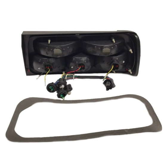Πισινά Φανάρια Set Για Bmw 3 E30 M40 87-90 Led Red/Smoke Carner