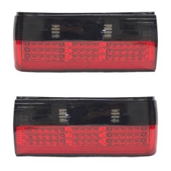 Πισινά Φανάρια Set Για Bmw 3 E30 M40 87-90 Led Red/Smoke Carner