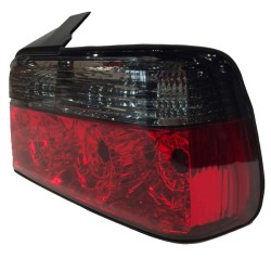 Πισινά Φανάρια Set Για Bmw 3 E36 Sedan 90-99 Κόκκινο/Φιμέ Carner