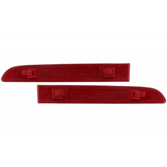 Αντανακλαστικά Πίσω Προφυλακτήρα Σετ VW Golf V (5) 03-08 R32 GTI 2 Τεμάχια