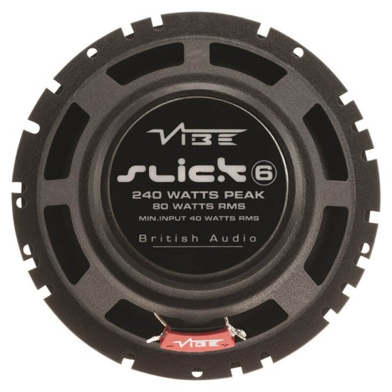 Ηχεία Αυτοκινήτου Vibe Slick 6-V7 6.5''/16.5cm 240w Peak 80w RMS 2 Δρόμων Ζευγάρι 2 Τεμάχια