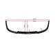 Μπροστινό Spoiler Universal Lip Spoiler CUΡ 2.0 Cupra Look Από Abs Πλαστικό 3 Τεμάχια