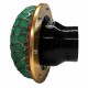 Κολάρο Σιλικόνης Tenzo-R Με Ruducer Από Φ102mm Σε Φ76mm Μαύρο-Κόκκινο