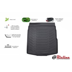 Πατάκι Πορτ-Παγκάζ 3D Σκαφάκι Από Λάστιχο TPE Για VW Passat B8 2015- Μαύρο Rizline Πατάκι Πορτ-Παγκάζ 3D Σκαφάκι Από Λάστιχο TPE Για VW Passat B8 2015- Μαύρο Rizline