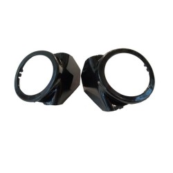 Καπάκια Προβολέα Εμπρός Πλαινά Για Bmw 3 E46 M3 & M-Tech 98-05 Μαύρα Αριστερό & Δεξί 2 Τεμάχια