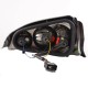 Πισινά Φανάρια Set Για Peugeot 106 92-95 Μαύρα Sonar