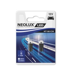Λάμπες Led T10 12volt 0.5watt Λευκές 6000k Neolux By Osram NT1061CW-02B 2 Τεμάχια Λάμπες Led T10 12volt 0.5watt Λευκές 6000k Neolux By Osram NT1061CW-02B 2 Τεμάχια