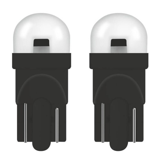 Λάμπες Led T10 12volt 0.5watt Λευκές 6000k Neolux By Osram NT1061CW-02B 2 Τεμάχια