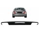 Diffuser Πίσω Προφυλακτήρα Για Mercedes-Benz CLS W218 11-18 CLS63 Amg Look Με 2 Διπλές Εξατμίσεις Δεξιά & Αριστερά Από Abs Πλαστικό 1 Τεμάχιο