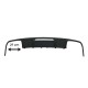 Diffuser Πίσω Προφυλακτήρα Για Mercedes-Benz CLS W218 11-18 CLS63 Amg Look Με 2 Διπλές Εξατμίσεις Δεξιά & Αριστερά Από Abs Πλαστικό 1 Τεμάχιο