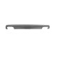 Diffuser Πίσω Προφυλακτήρα Για Audi A5 8T,8F 11-17 Coupe S5 Look Από Abs Πλαστικό 1 Τεμάχιο