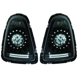Πισινά Φανάρια Set Για Mini Cooper R56 06-10 Led Μαύρα Πισινά Φανάρια Set Για Mini Cooper R56 06-10 Led Μαύρα