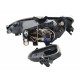 Μπροστινά Φανάρια Set Για Peugeot 206 02-07 Led Θέσεως & Φλας Μαύρα H7 Depo