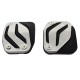Πεντάλ Αλουμινίου Κουμπωτά Και Footrest Για Bmw F20 11+ , F22 14+ , F30 11+ ,F32 13+ Μη Αυτόματο Σετ 4 Τεμάχια KPBM02