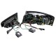 Πισινά Φανάρια Set Για Audi A5 8T 07-11 Led Bar Κόκκινο/Crystal Sonar