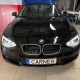 Μπροστινά Φανάρια Set Για Bmw 1 F20 / F21 11-14 LED Angel Eyes Μαύρα H7 Με Μοτέρ Depo