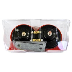 Κόρνα Αυτοκινήτου Σαλιγκάρι 2 Τόνων Hight 510Hz / Low 410Hz 12V 60B 115dB 21304 Κόρνα Αυτοκινήτου Σαλιγκάρι 2 Τόνων Hight 510Hz / Low 410Hz 12V 60B 115dB 21304
