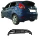 Diffuser Πίσω Προφυλακτήρα Για For Ford Fiesta 08-13 Από Abs Πλαστικό Μαύρο Γυαλιστερό 1 Τεμάχιο