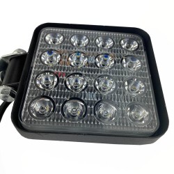 Προβολέας Εργασίας 16 Led Τετράγωνος 110mm x 110mm 48W Flat 10-80V 99089 Προβολέας Εργασίας 16 Led Τετράγωνος 110mm x 110mm 48W Flat 10-80V 99089
