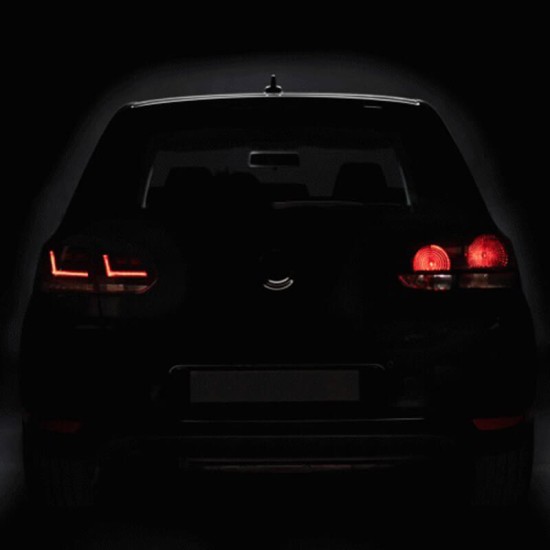 Πισινά Φανάρια Set Για Vw Golf VI (6) 08-12 LEDriving® Dynamic Full Led Bar Κόκκινο/Crystal Osram