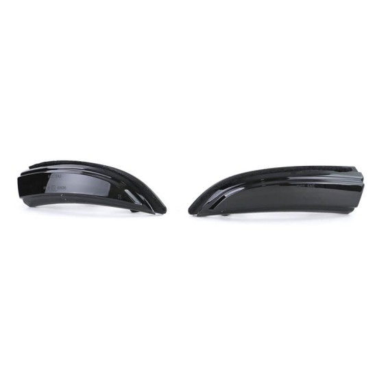 Φλας Καθρέπτη Για Ford Fiesta 09-17 / B-Max 12-17  Dynamic Led Canbus Μαύρο/Φιμέ 2 Τεμάχια