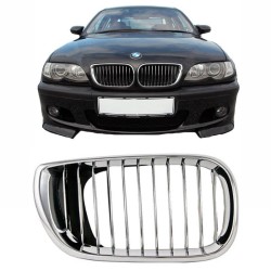 Καρδιά Μάσκας Δεξιά Για BMW 3 E46 02-05 Sedan/Touring Χρώμιο 1 Τεμάχιο Καρδιά Μάσκας Δεξιά Για BMW 3 E46 02-05 Sedan/Touring Χρώμιο 1 Τεμάχιο